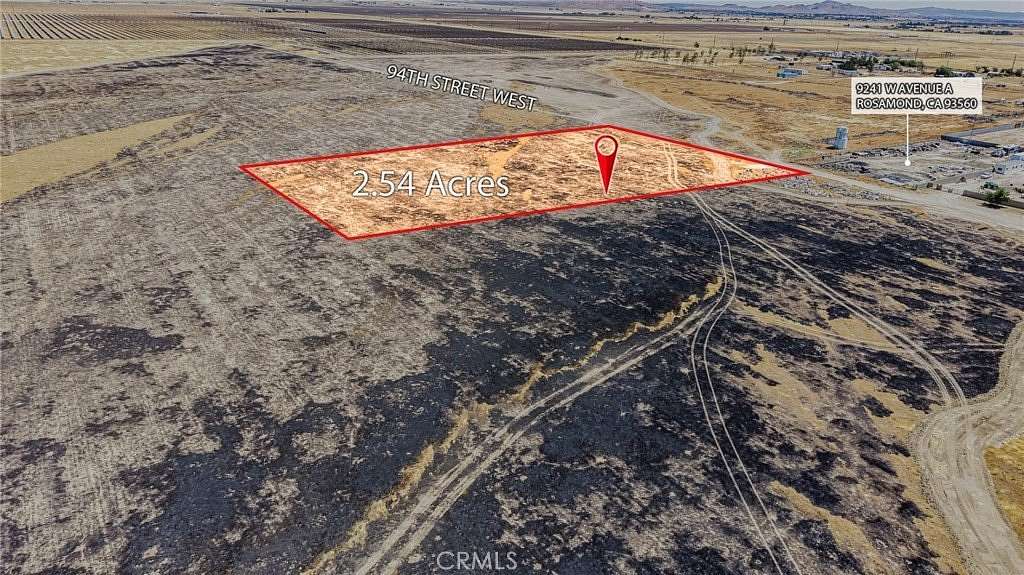 2.54 Acres of Land for Sale in Rosamond, California