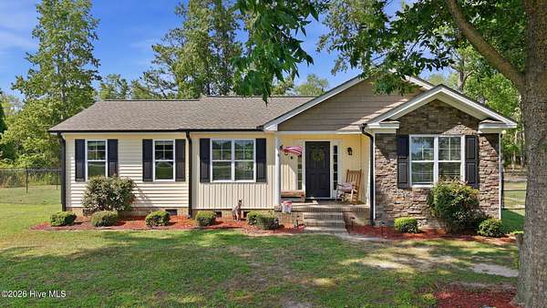6.32 Acres of Land with Home for Sale in Nashville, North Carolina