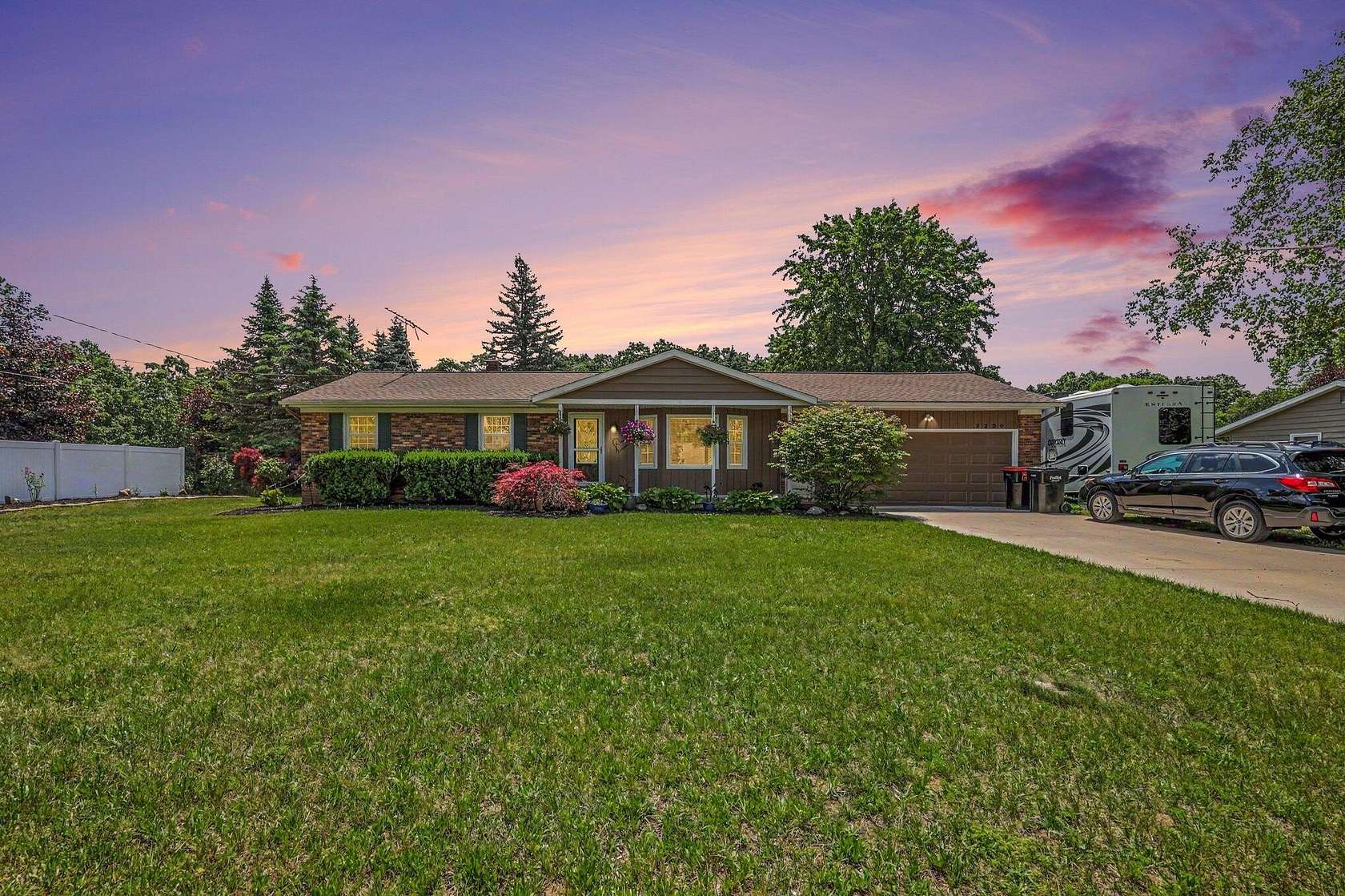 1.58 Acres of Land with Home for Sale in Belmont, Michigan