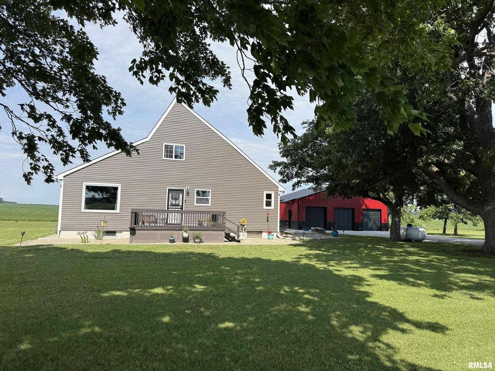 3 Acres of Land with Home for Sale in Petersburg, Illinois