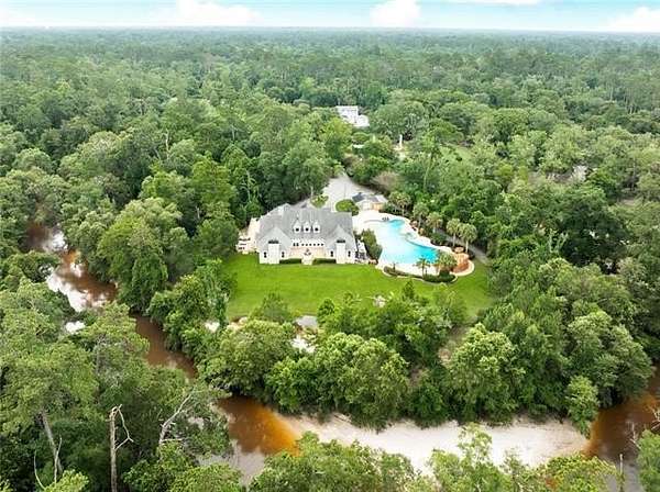 8.27 Acres of Land with Home for Sale in Covington, Louisiana
