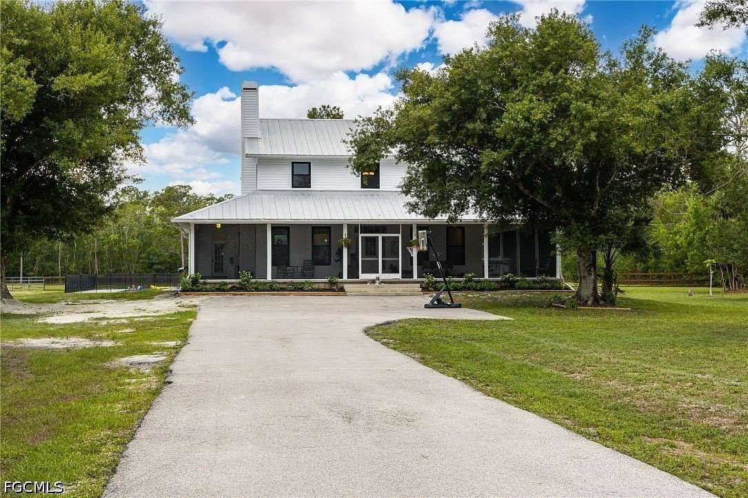 5 Acres of Land with Home for Sale in North Fort Myers, Florida