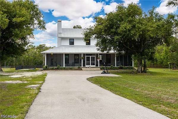 5 Acres of Land with Home for Sale in North Fort Myers, Florida