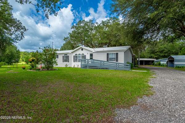 5 Acres of Land with Home for Sale in Lake City, Florida