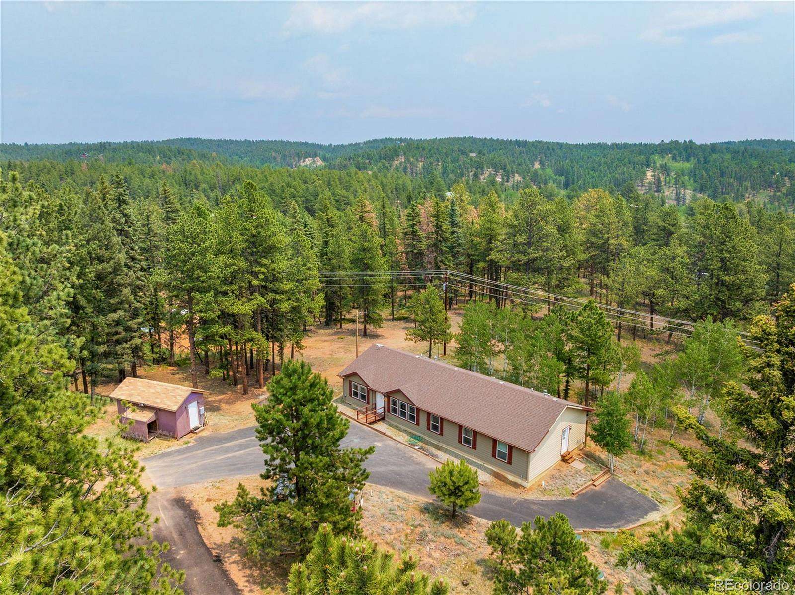 4 Acres of Land with Home for Sale in Florissant, Colorado