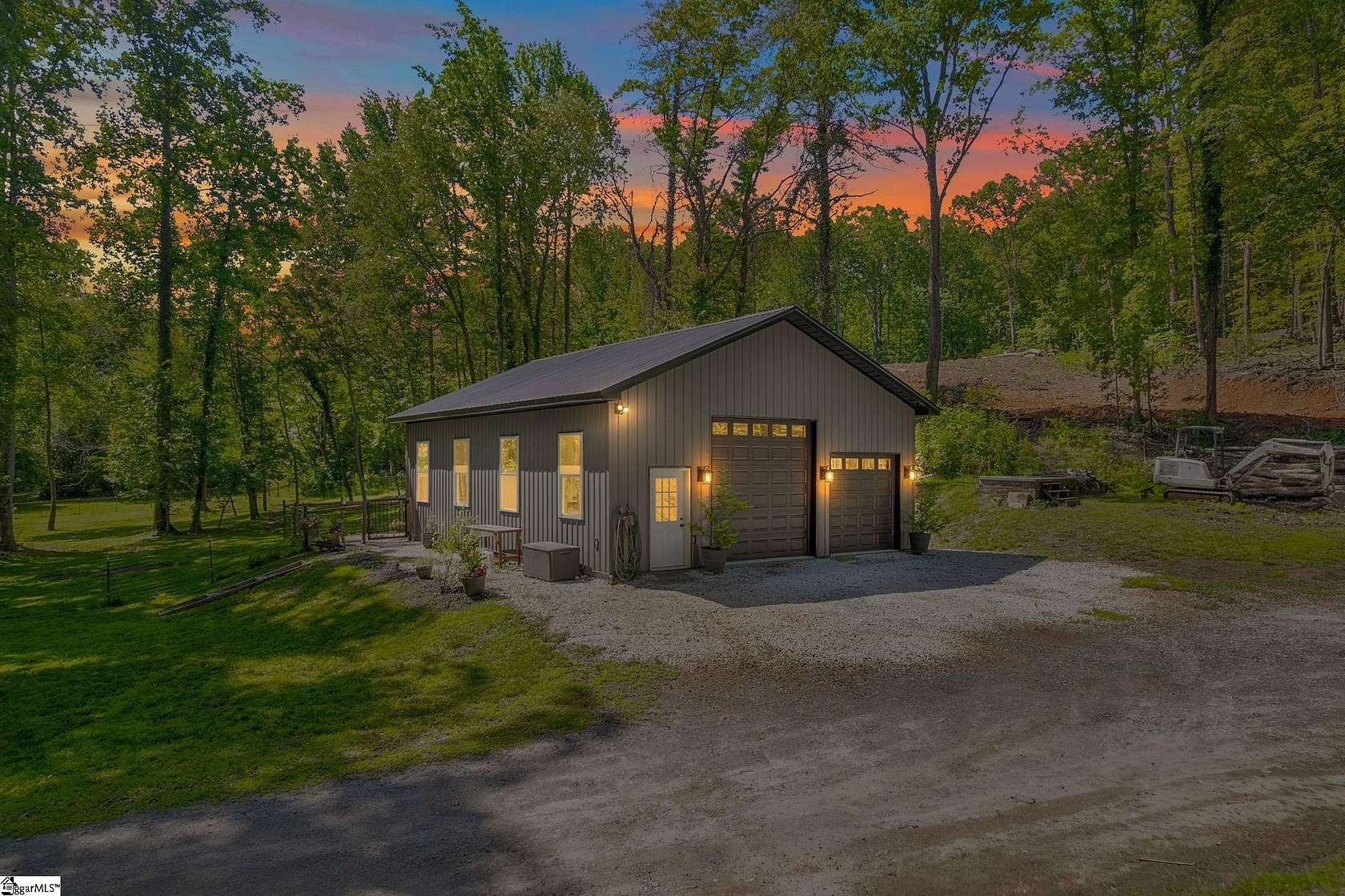 24.1 Acres of Recreational Land with Home for Sale in Pickens, South Carolina