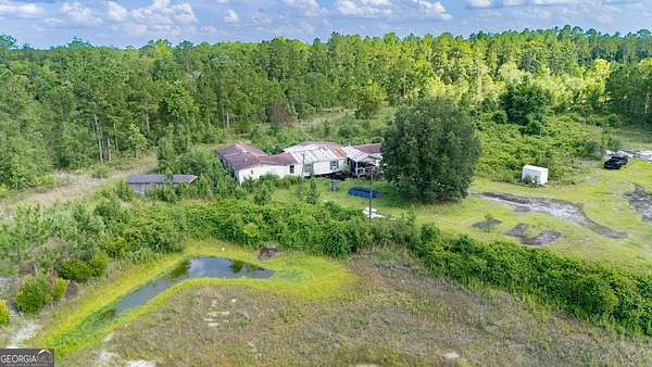 10 Acres of Land with Home for Sale in Ludowici, Georgia