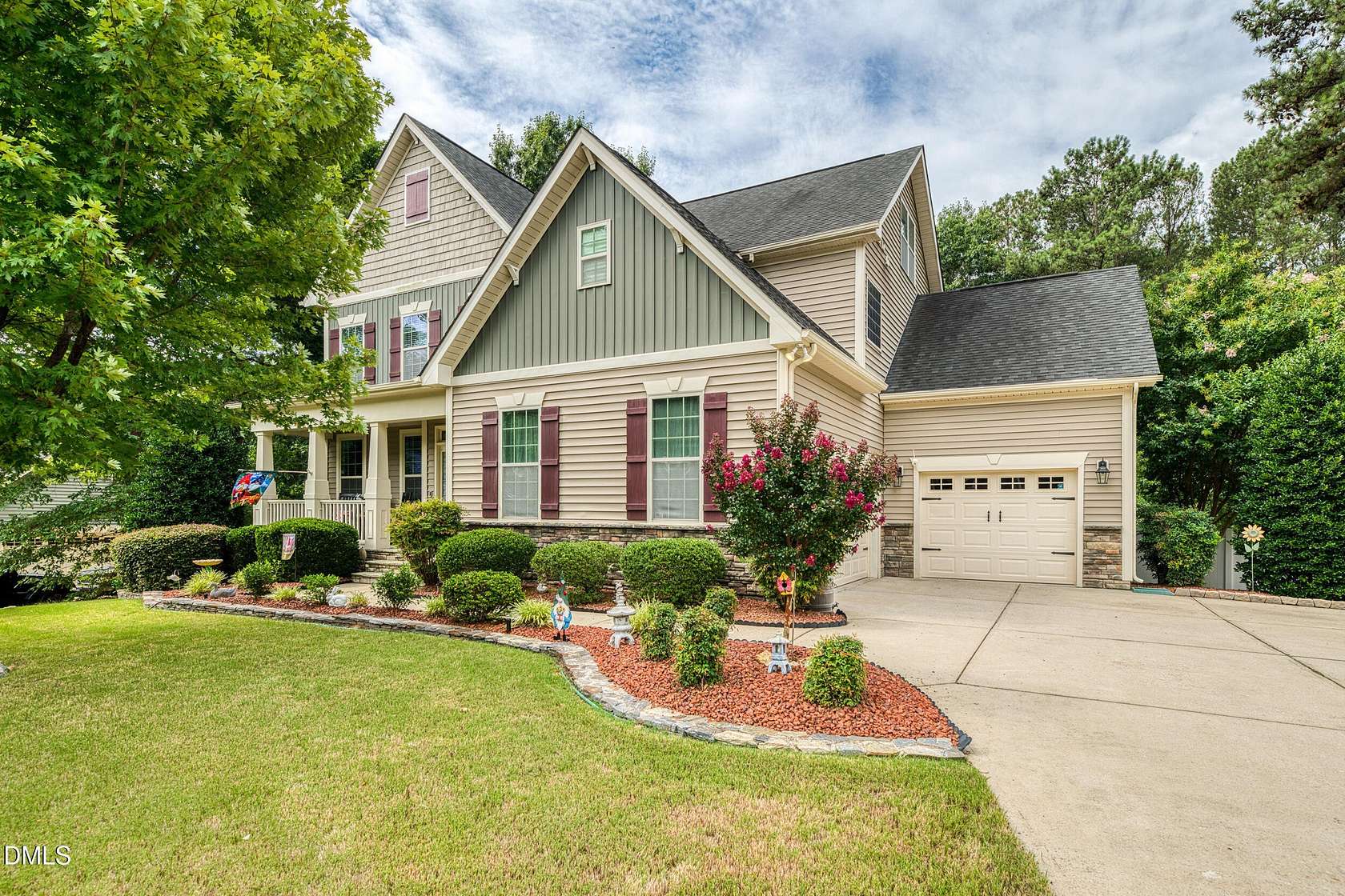 1.5 Acres of Land with Home for Sale in Clayton, North Carolina
