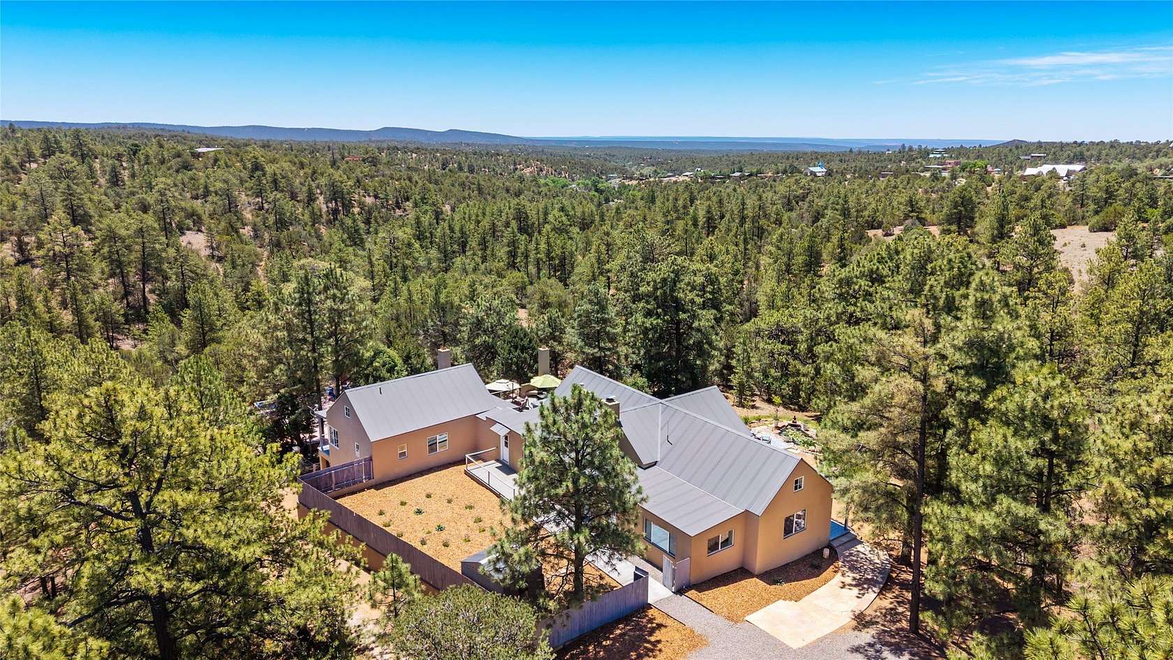 20 Acres of Land with Home for Sale in Santa Fe, New Mexico