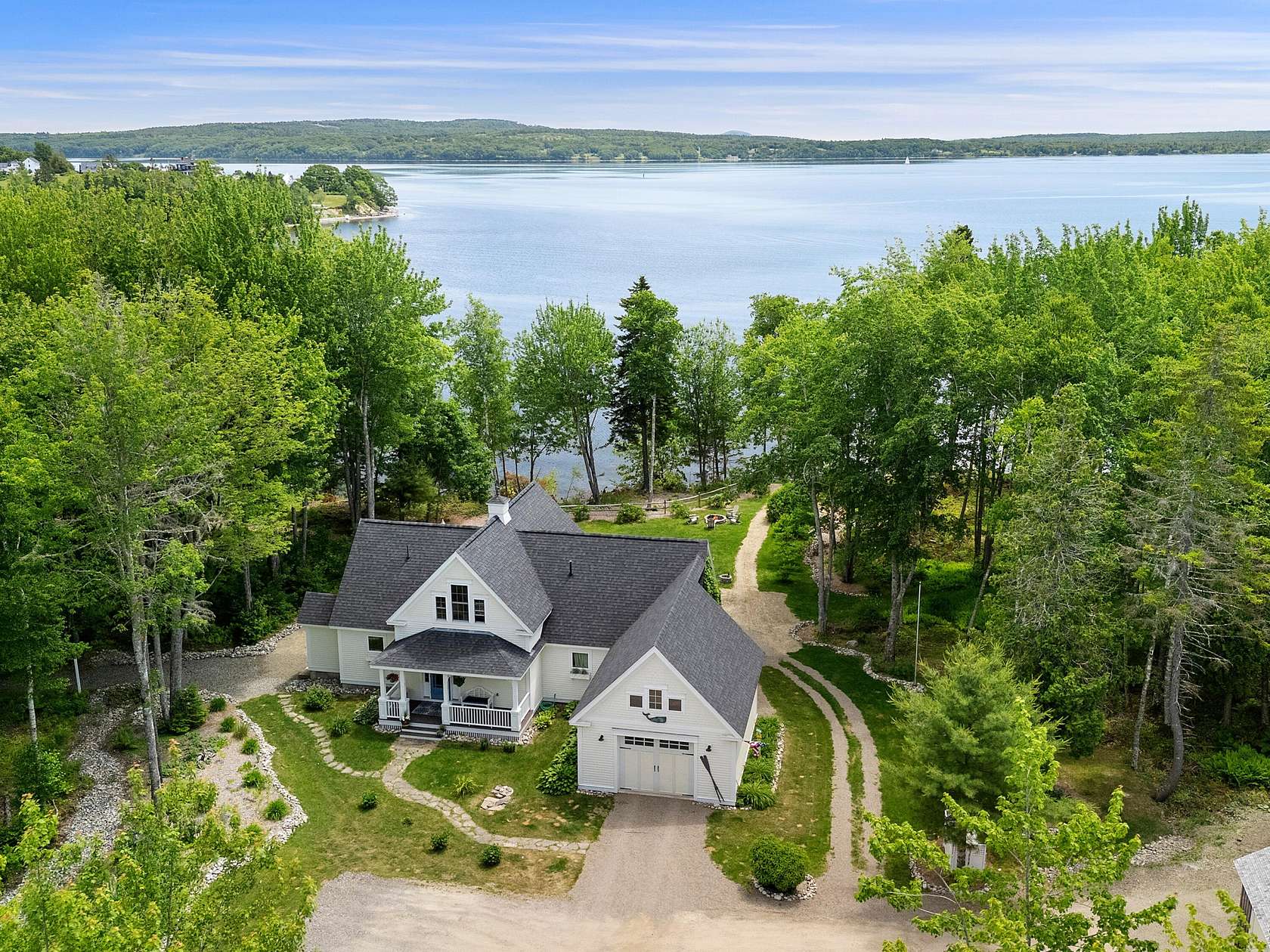 2.8 Acres of Land with Home for Sale in Stockton Springs, Maine
