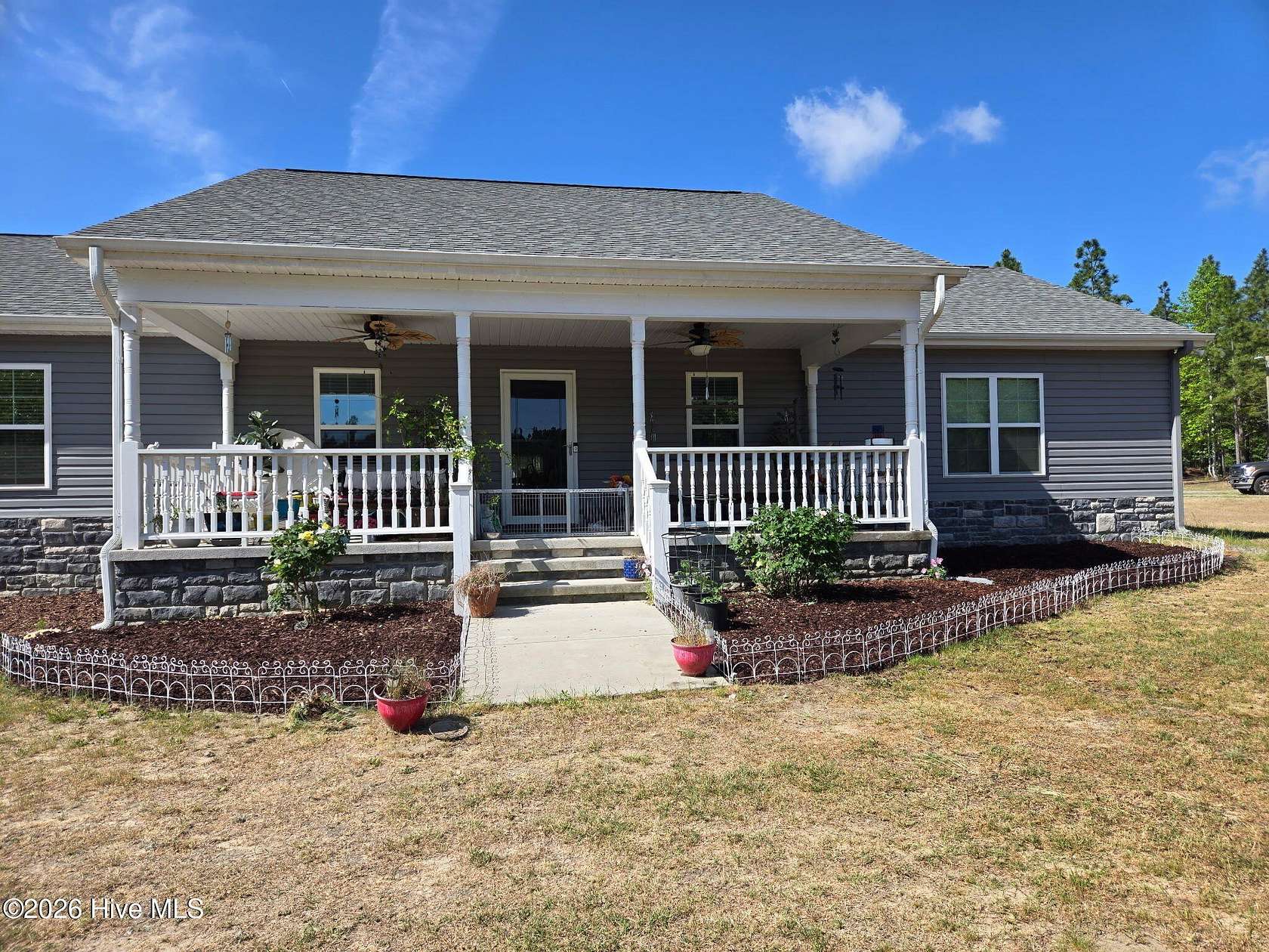 12.5 Acres of Land with Home for Sale in Carthage, North Carolina