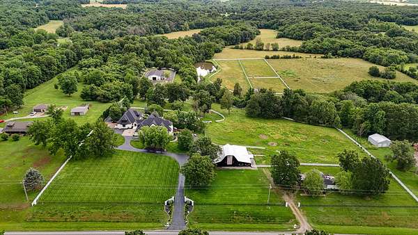 17.5 Acres of Land with Home for Sale in Billings, Missouri