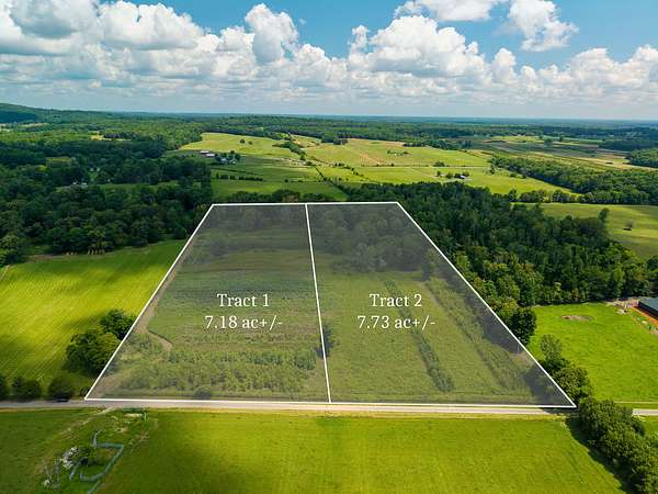 14.9 Acres of Agricultural Land for Auction in McMinnville, Tennessee