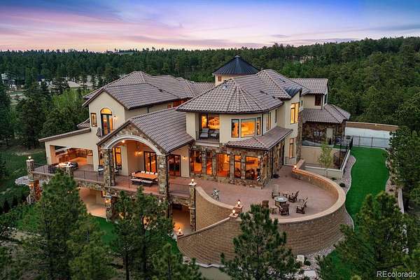 2.59 Acres of Land with Home for Sale in Colorado Springs, Colorado