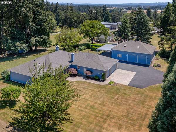 4.18 Acres of Land with Home for Sale in Hillsboro, Oregon