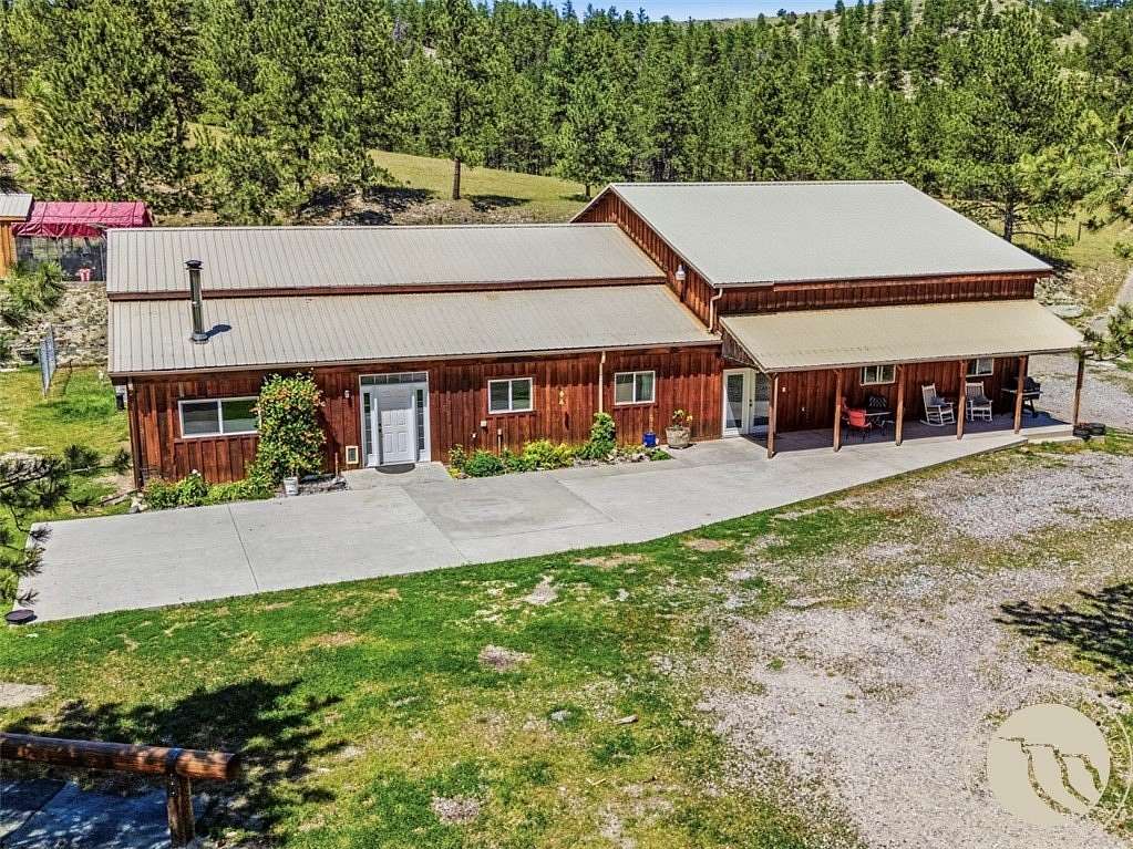 20 Acres of Agricultural Land with Home for Sale in Reed Point, Montana