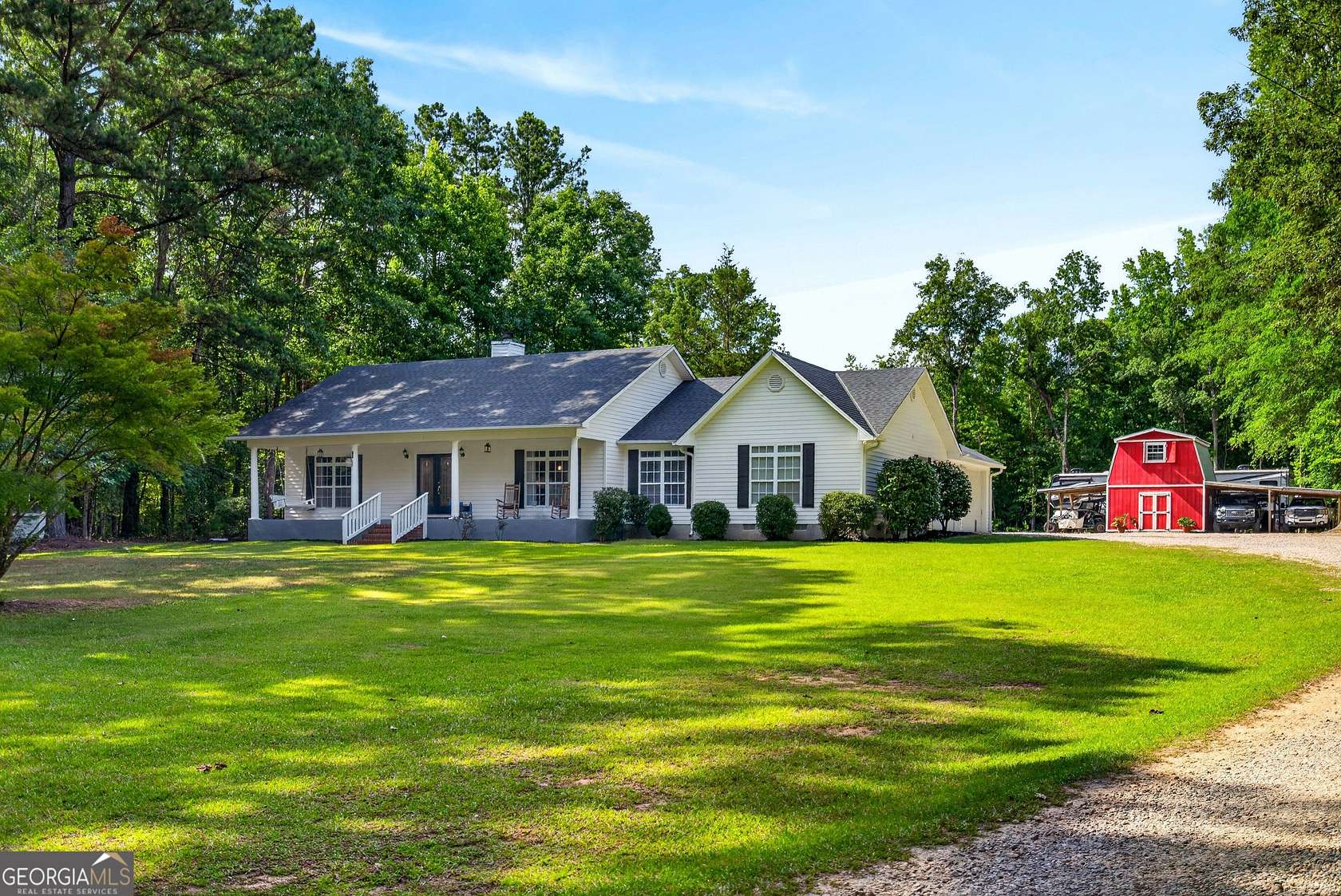 3.45 Acres of Land with Home for Sale in Pine Mountain, Georgia