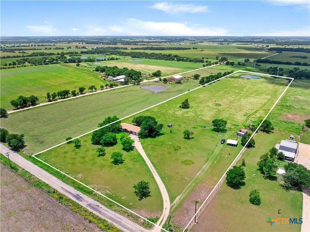 12.1 Acres of Recreational Land with Home for Sale in Temple, Texas