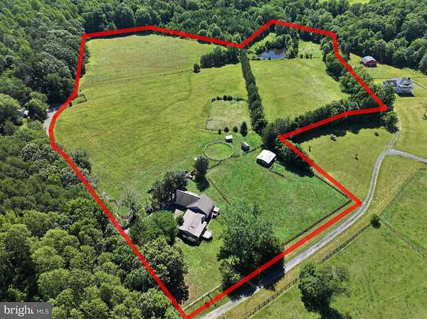 16 Acres of Land with Home for Sale in Locust Grove, Virginia