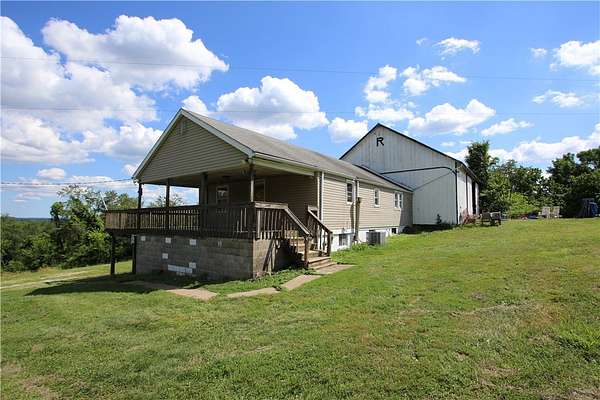 13 Acres of Land with Home for Sale in Monongahela, Pennsylvania