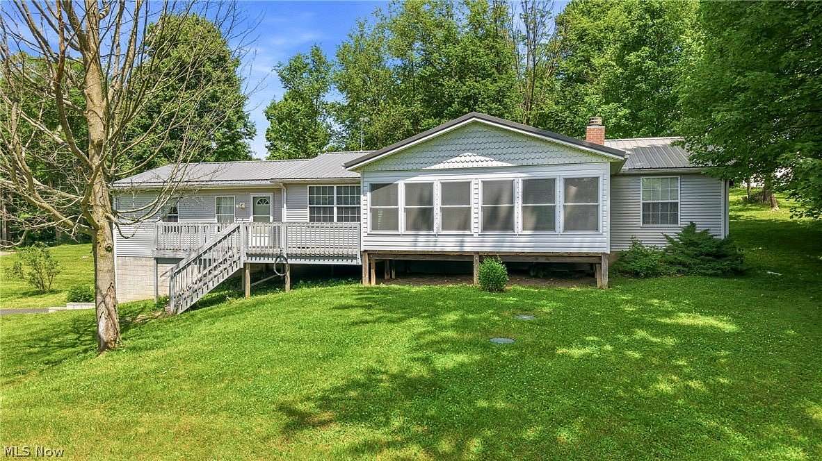 1.66 Acres of Land with Home for Sale in Lisbon, Ohio