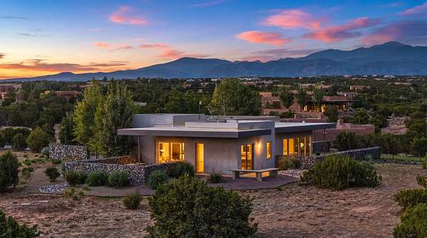 2.5 Acres of Land with Home for Sale in Santa Fe, New Mexico