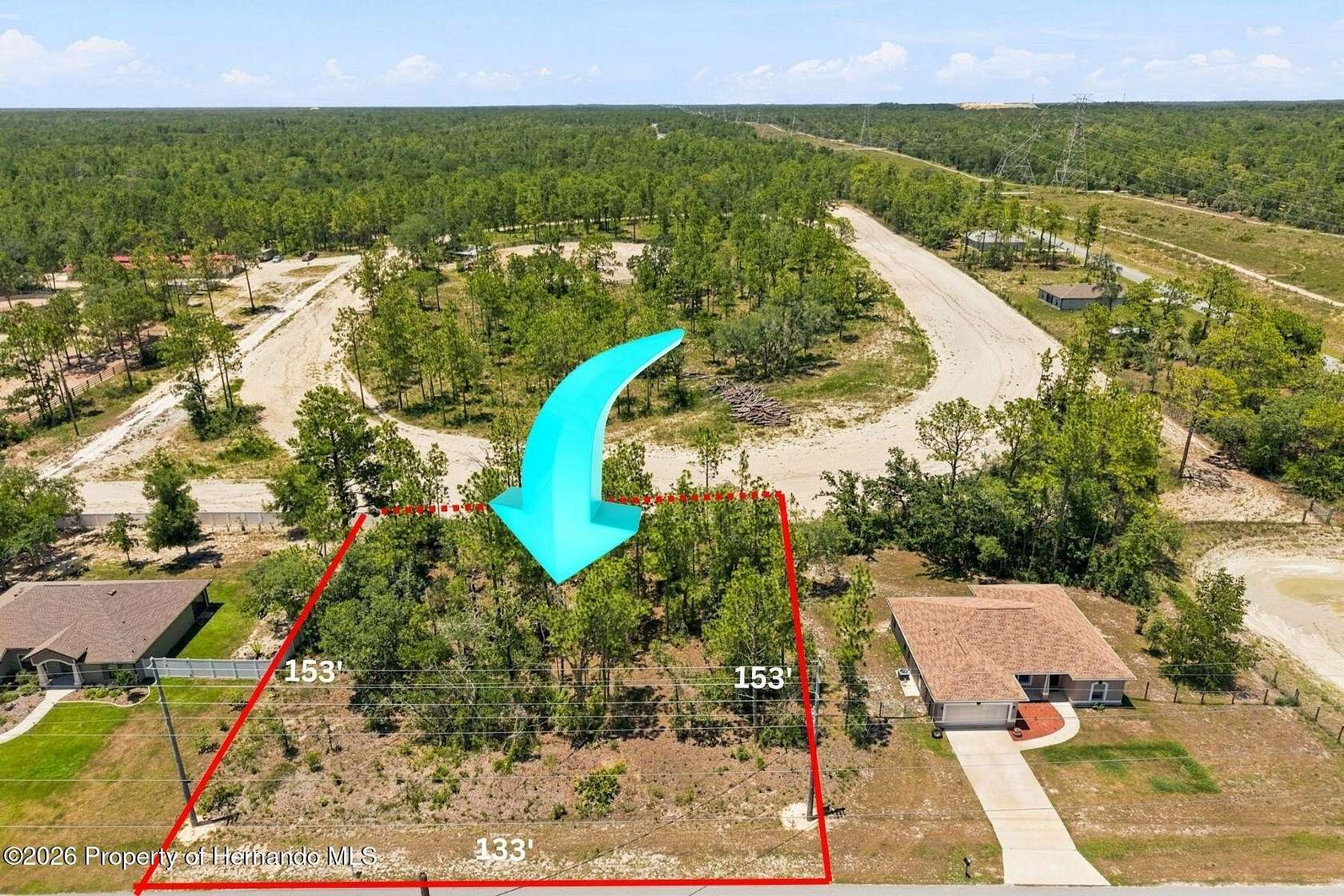 0.48 Acres of Residential Land for Sale in Weeki Wachee, Florida