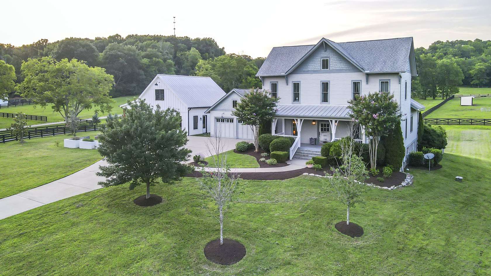 5.73 Acres of Land with Home for Sale in College Grove, Tennessee