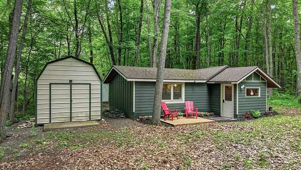 4.25 Acres of Land with Home for Sale in Frederic, Wisconsin