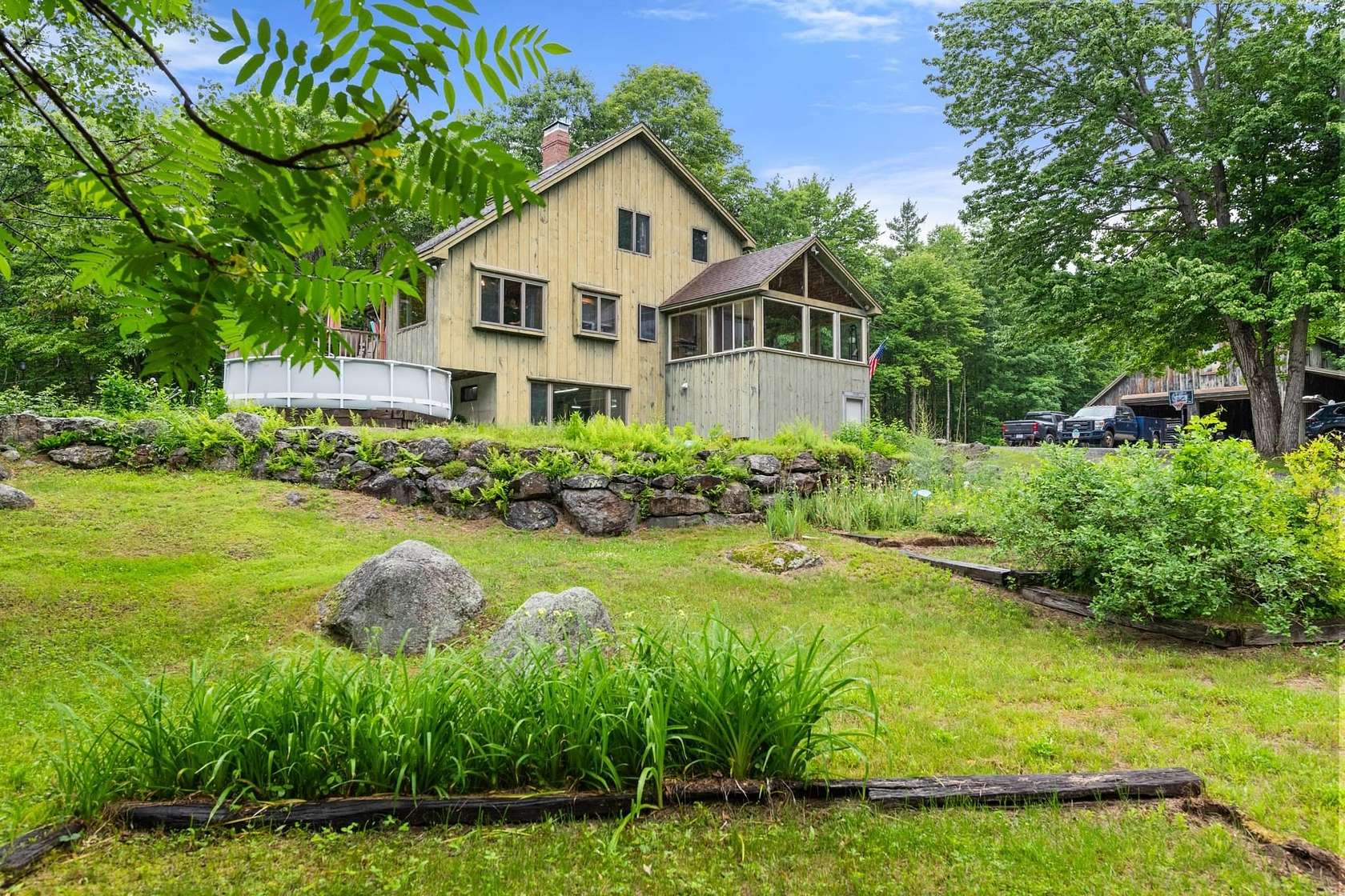 3.1 Acres of Land with Home for Sale in Danbury, New Hampshire