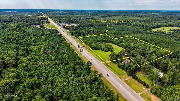 13 Acres of Mixed-Use Land for Sale in Thomasville, Alabama