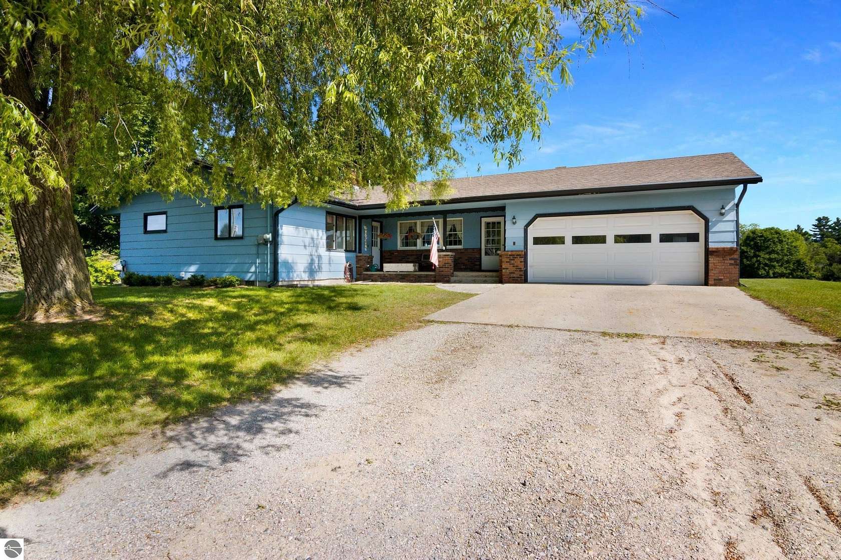 10 Acres of Land with Home for Sale in Maple City, Michigan