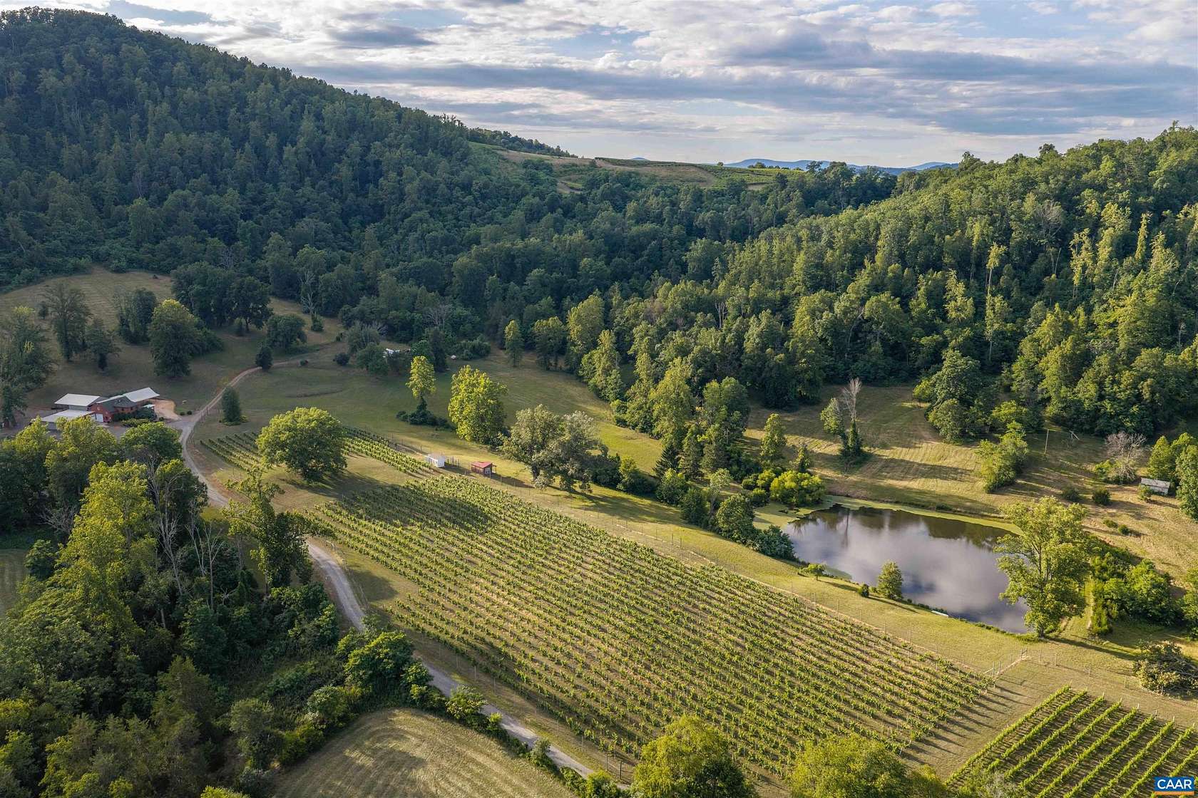 206 Acres of Land with Home for Sale in North Garden, Virginia