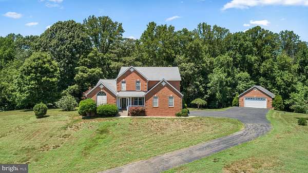2.3 Acres of Land with Home for Sale in Huntingtown, Maryland