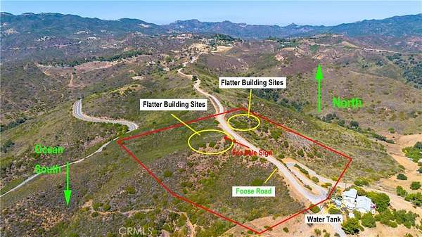 10 Acres of Land for Sale in Malibu, California