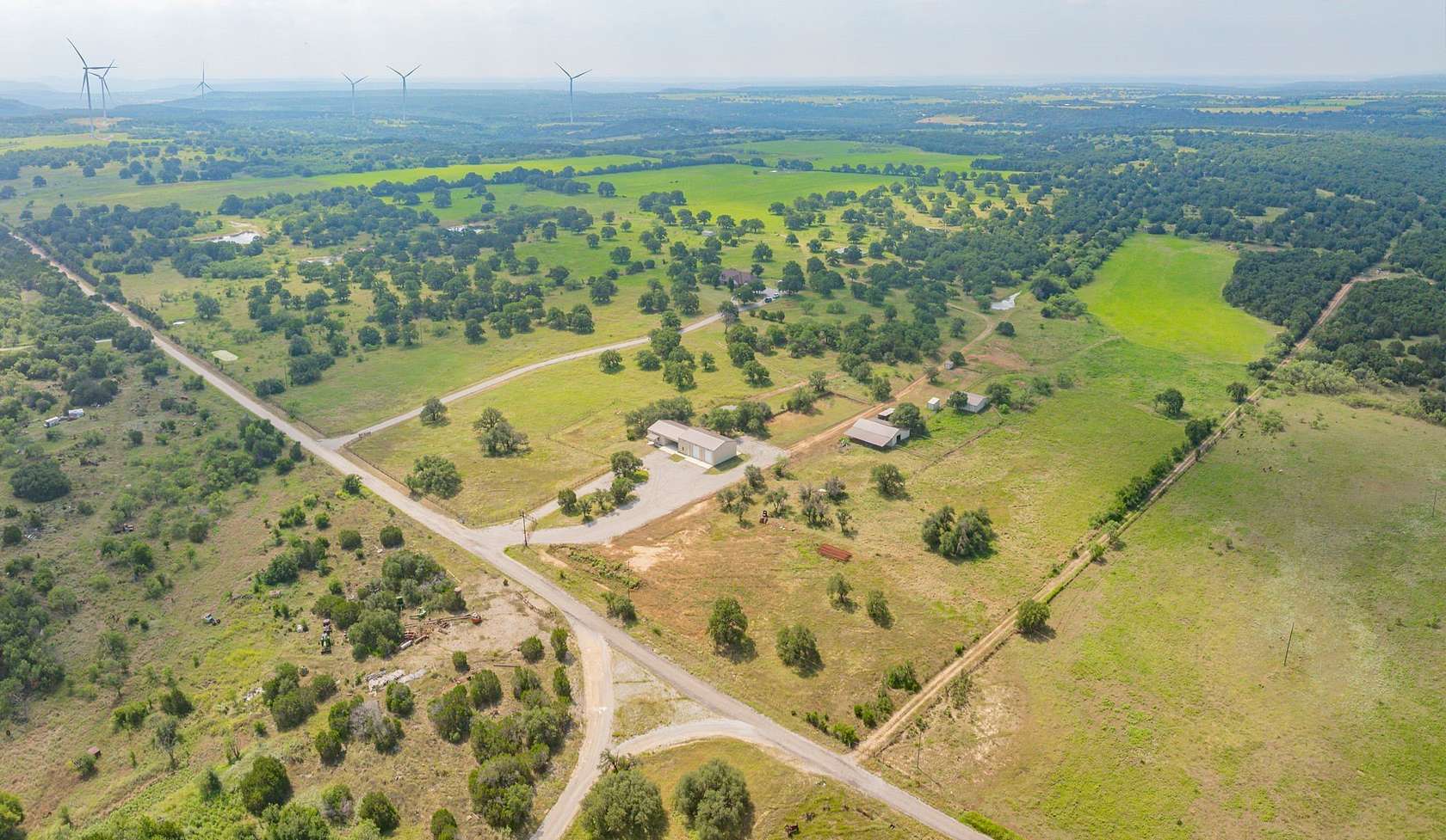 165 Acres of Land with Home for Sale in Ranger, Texas