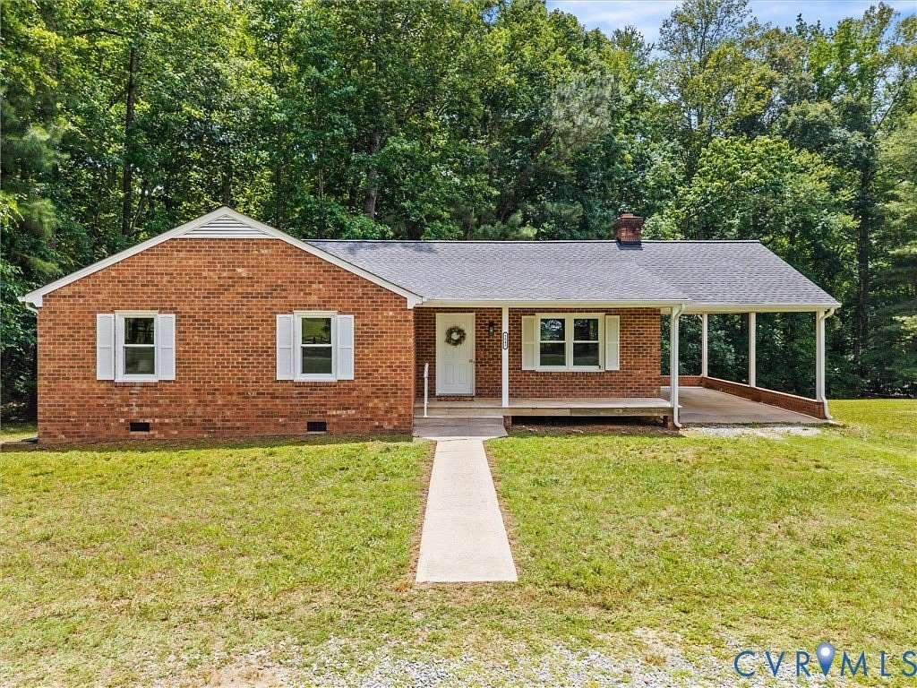3.33 Acres of Land with Home for Sale in Powhatan, Virginia