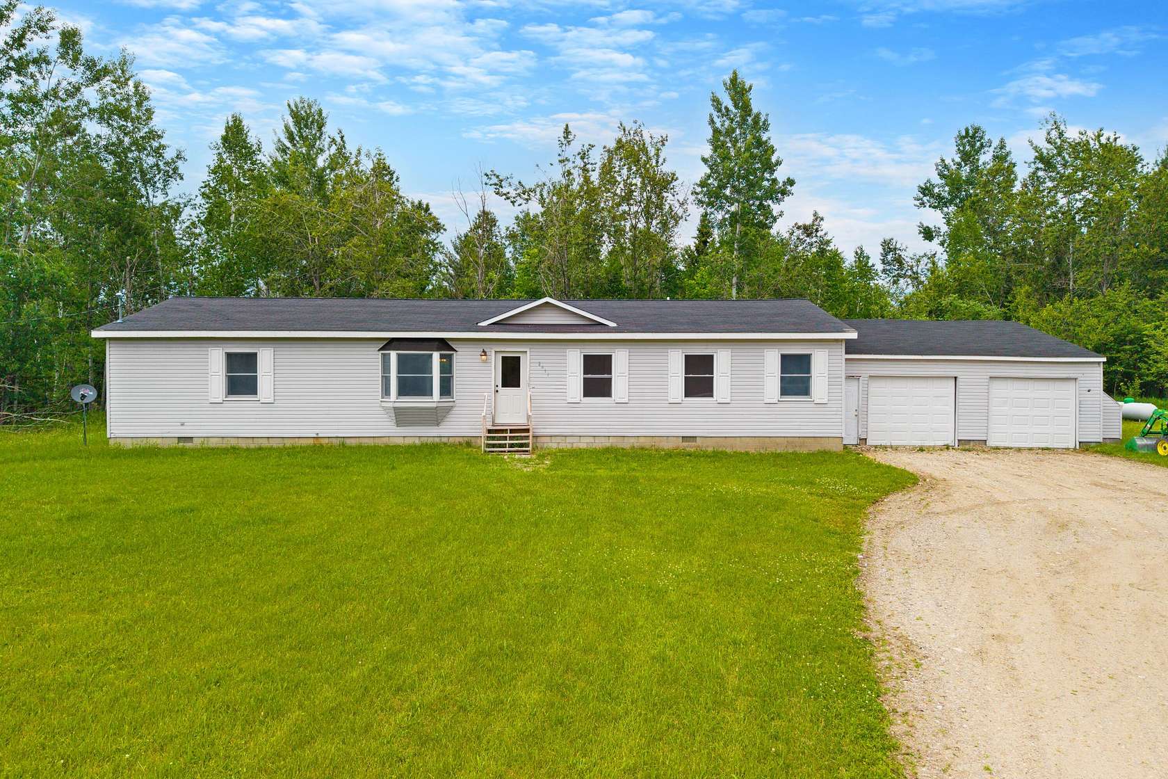16.4 Acres of Land with Home for Sale in Spruce, Michigan