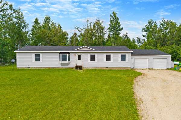 16.4 Acres of Land with Home for Sale in Spruce, Michigan