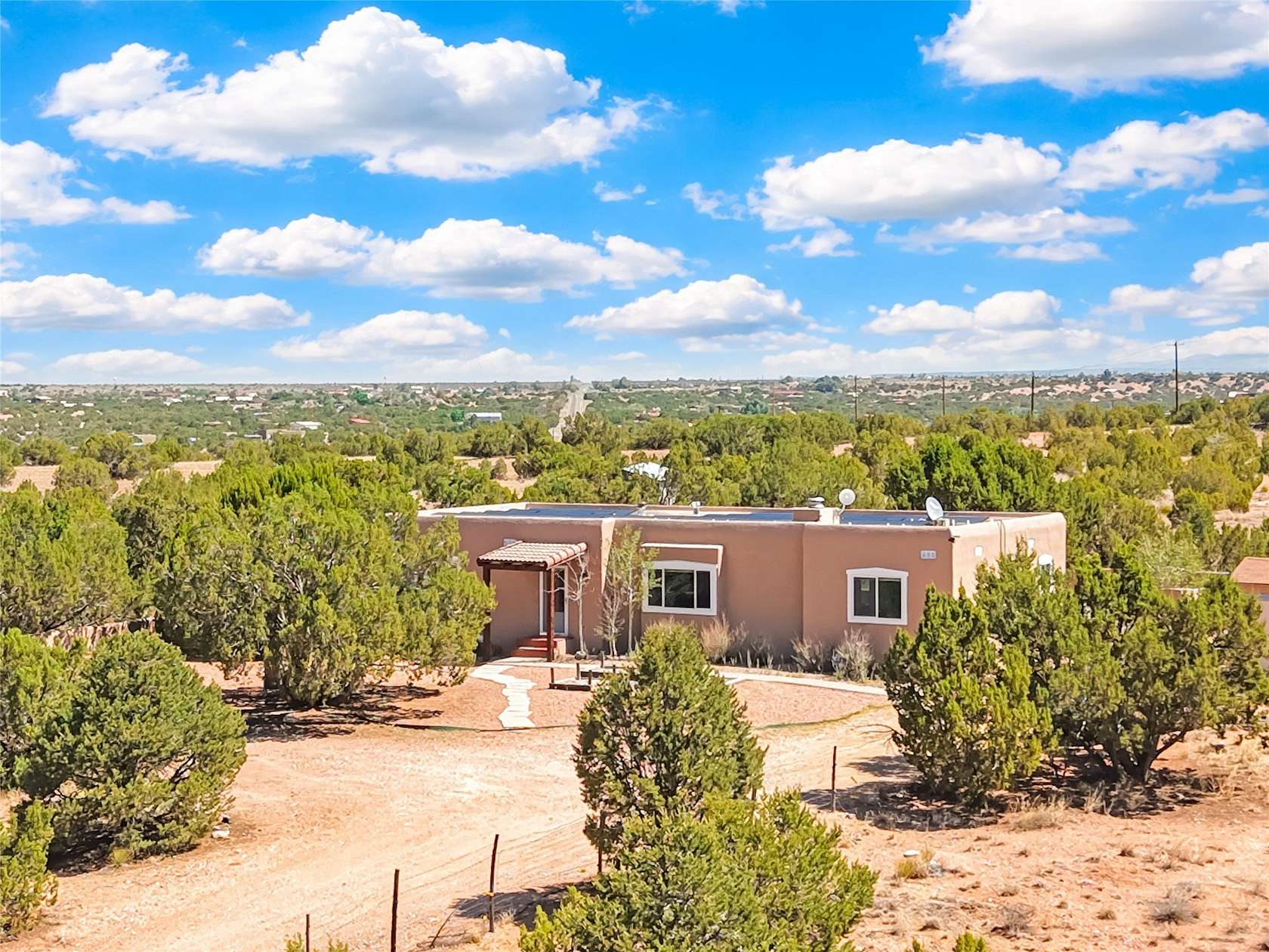1.53 Acres of Land with Home for Sale in Santa Fe, New Mexico