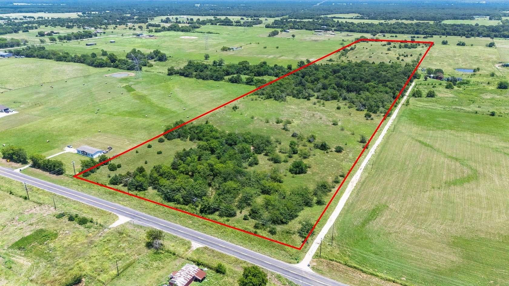 32.8 Acres of Recreational & Residential Land for Sale in Lone Oak, Texas