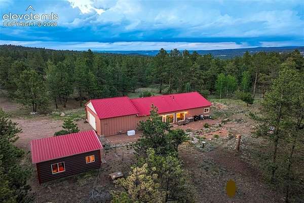 2 Acres of Land with Home for Sale in Florissant, Colorado