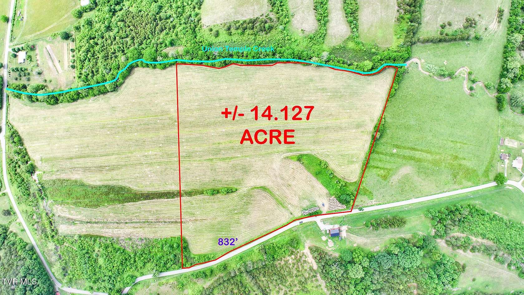 14.1 Acres of Land for Sale in Afton, Tennessee