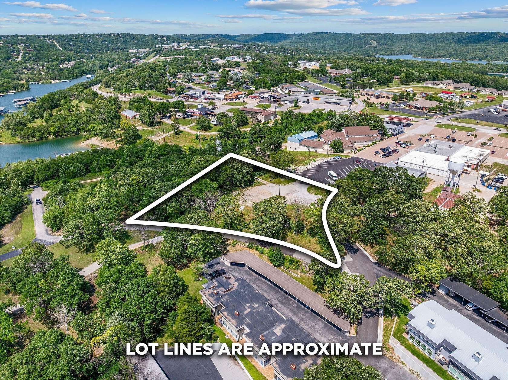 0.88 Acres of Commercial Land for Sale in Kimberling City, Missouri