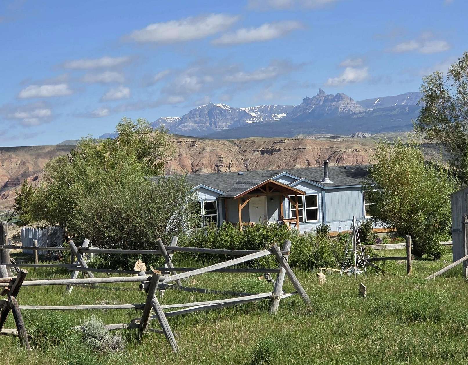 11.3 Acres of Land with Home for Sale in Dubois, Wyoming
