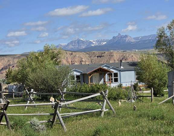 11.3 Acres of Land with Home for Sale in Dubois, Wyoming