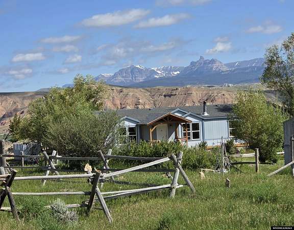 11.3 Acres of Land with Home for Sale in Dubois, Wyoming
