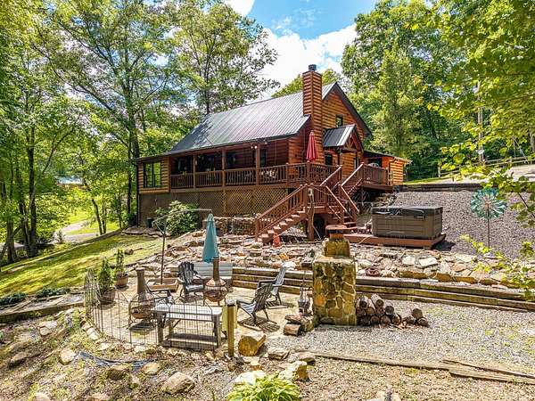 2 Acres of Land with Home for Sale in Blue Ridge, Georgia