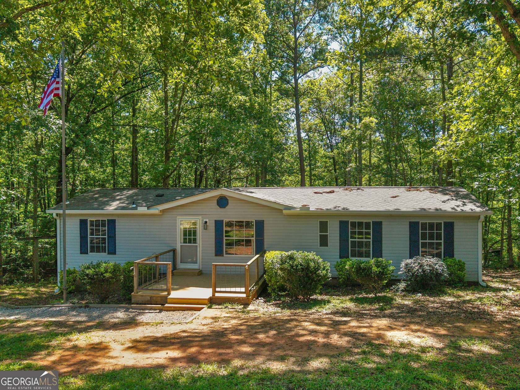 2 Acres of Land with Home for Sale in Jackson, Georgia