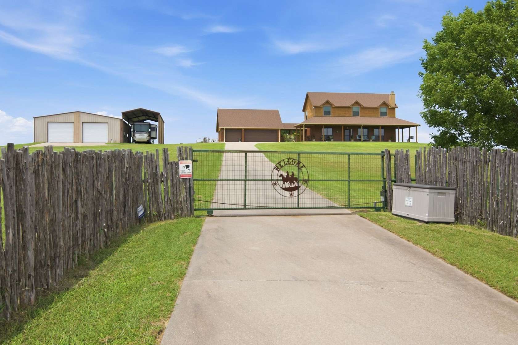 5.3 Acres of Land with Home for Sale in Weatherford, Texas